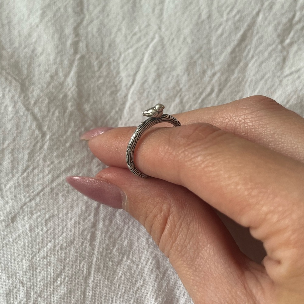 Tiny bird ring - Picture 3 of 3